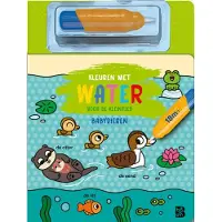Ballon Kids Kleuren met water voor de kleintjes: Babydieren (Kartonboek)