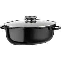 GSW Braadpan Gourmet CerXL, 8 liter, 38x25 cm, artikelnummer 125245