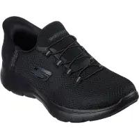 SKECHERS SUMMITS-DIAMOND DREAM Dames Instappers - Zwart