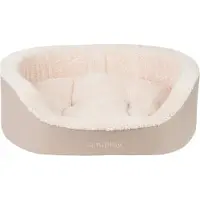 Amiplay Aspen Hondenkussen Ovaal L Beige - Comfort & Kwaliteit