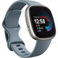 Fitbit Versa 4 Zilver/Blauw