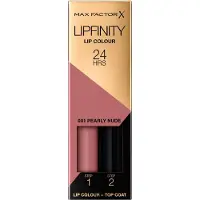 Max Factor Lipfinity Lip Colour Lipstick - 001 Pearly Nude