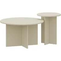 En.casa Salontafel Verummetka set van 2 havermout []
