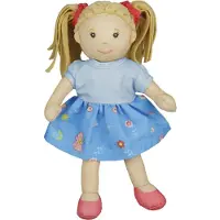 Heless Pop Pippa - Zachte pop van 22 cm voor baby's - Wasbaar