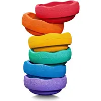 Stapelstein Grimms x | Set Classic + Rolling Discs Classic Cool