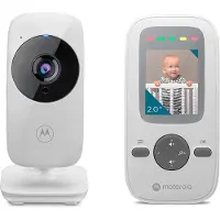 Motorola VM481 EU - Babyfoon met camera en kleurendisplay - Wit