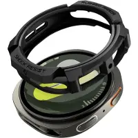 Spigen robuust pantser ontworpen voor Samsung Galaxy Watch 8 40 mm behuizing duurzame TPU-cover (2025) - matzwart