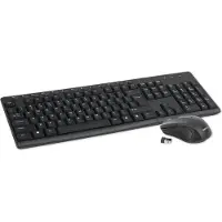 Omega OKM071B toetsenbord RF Draadloos QWERTY Amerikaans Engels Zwart