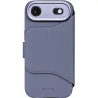 Decoded Zwartured Silicone 2 In 1 Wallet iPhone Air Hoesje Blauw
