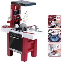 Klein Toys Miele Fresh keuken - incl. talrijke speelmogelijkheden, veel accessoires, licht- geluidseffecten - 69x33x95 cm - multicolor