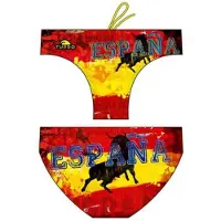 Turbo Spain Bull Tag 2015 Swimming Brief Geel,Rood M Man