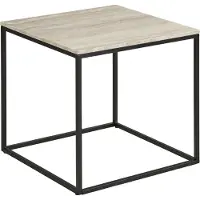 Ebuy24 Iris salontafel hoektafel travertijn decor beige.