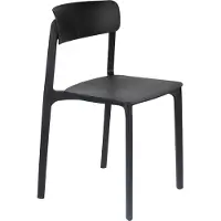 White Label Stoel Clive Black