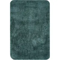 Beliani URLANA - Badmat - Donkergroen - 60 x 90 cm - Microvezels