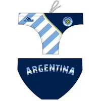 Turbo Argentina 2012 Waterpolo Swimming Brief Blauw 7-8 Years Jongen