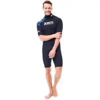 Jobe Heavy Duty 2.5/2 Mm Shorty Met Korte Mouwen En Rits Op De Rug