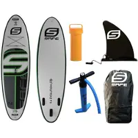 Safe Waterman Aura Evolution Fly 9´6´´ Opblaasbare Paddle Surf Set