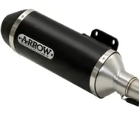 Arrow Urban Sh 125 I Abs 13-19 Aluminium&steel Gehomologeerde Slip On Uitlaatdemper