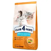 Club 4 paws premium droogvoer met kip - sensitive digestion - adult cats 14 kg