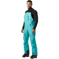 Helly Hansen Skibroek Men Sogn Bib Cargo Pant Signal Green Denim-M