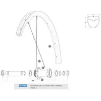 Mavic Allroad Pro Carbon Road+ Achtervelg