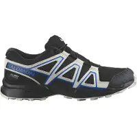 Salomon - Kid's Speedcross Waterproof - Trailrunningschoenen 28, grijs/zwart