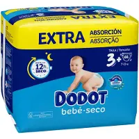 Dodot Size 3 Extra Stages Diapers 66 Units Transparant Kinderen