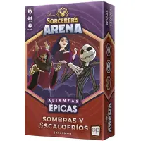 Asmodee Disney Sorcerer Arena Shadows And Chills Expansion Recommended Board Game Spanish Version Paars Kinderen