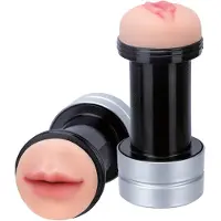 Dream Toys - 2 in 1 Hummer - Mond en vagina masturbator