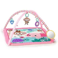 Bright Starts Floral Safari Activity Gym Roze Kinderen