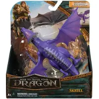 Spin Master Basis Drakenfiguur Hoe Tem Je Een Draak 4 Assorti Geassorteerd Paars