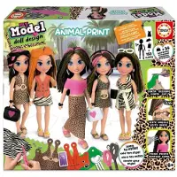 Educa My Model Design Animal Print Doll Veelkleurig Kinderen