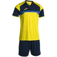 Joma Danubio Iii Short Sleeve Set Geel 3-4 Years Kinderen