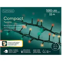 Lumineo Led compact 11 meter groen/rood/groen/klassiek warm