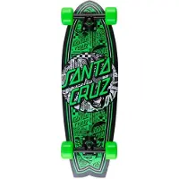 Santa Cruz Flier Collage Dot 8.8 X 27.7 Shark Cruiser Skateboard