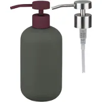 Mette Ditmer Lotus play zeepdispenser hoog, incl. 2 pompkoppen Dark olive