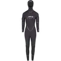 BEUCHAT 8/7 Mm Woman Spearfishing Wetsuit Zwart S Large Vrouw