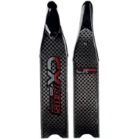 Spetton Cx Zeus Carbon Quattro Spearfishing Fins Zwart EU 42-43