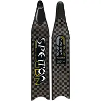 Spetton Cx Odin Quattro Carbon Spearfishing Fins Zwart EU 44-45
