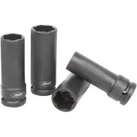 JBM 1/2´´ Slagdoppenset 4 Stukken