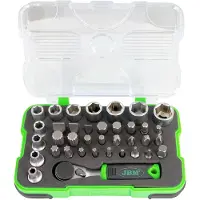 JBM 1/4´´ Mini-ratelset 38 Stukken