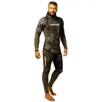 Cressi Seppia 7 Mm Spearfishing Wetsuit Groen 2XL Man