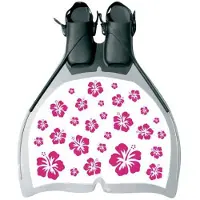 So Dive Hibiscus Monofin Zwart,Grijs EU 39-43