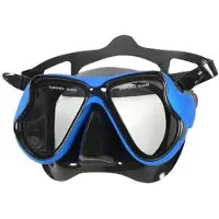 Aropec Dragonfly Diving Mask Blauw,Zwart