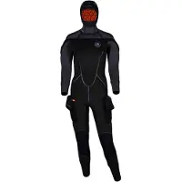 Apeks Thermiq Adv 8/7 Mm Woman Diving Wetsuit Zwart XS Vrouw