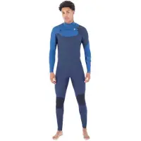 Hurley Advant 4/3 Mm N Lange Mouwen Neopreen Wetsuit Met Borst Rits
