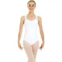 Intermezzo Merblon Sm Sleeveless Leotard Wit 8 Years Meisje