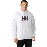 Helly Hansen Hoodie Men Logo White-M