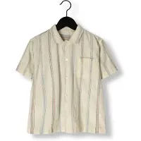 Konges Sløjd Jongens Overhemden Vincent Ss Shirt Gots - Gebroken Wit - Maat 122/128