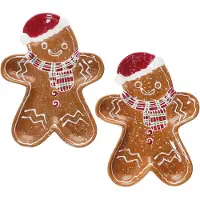 MamboCat 2-delig CANDYMAN peperkoekmannetjes servies van aardewerk – 23106408
